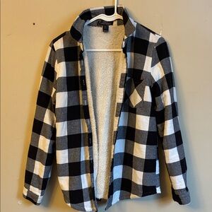 Urban Heritage Black and White Plaid Jacket